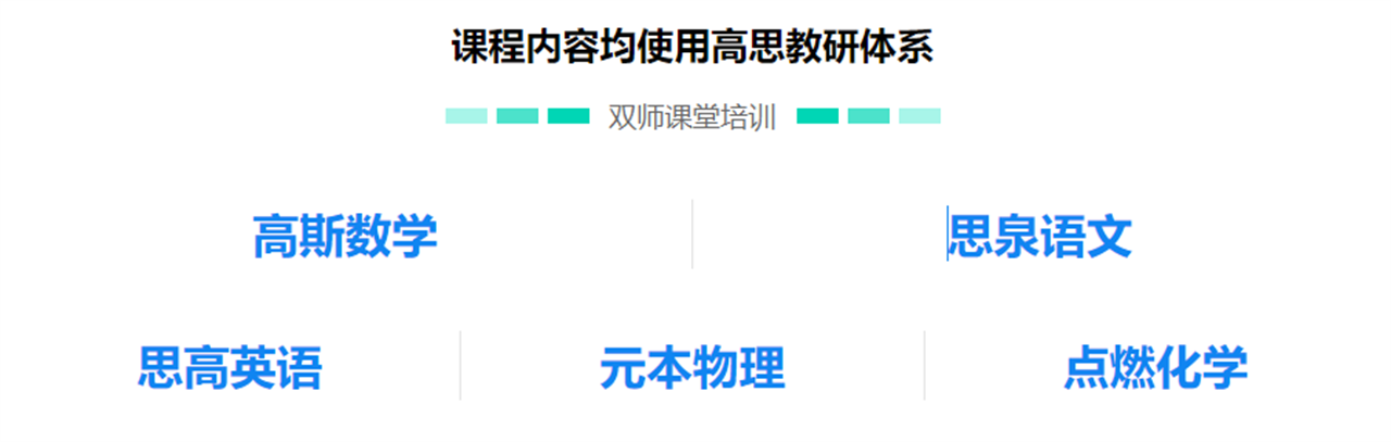 双师课堂培训