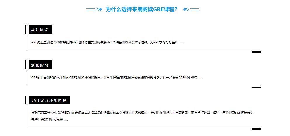 GRE320分班