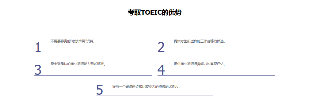 托业培训提分课程