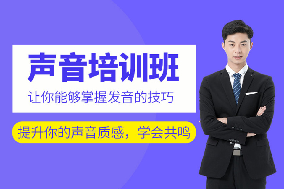 长沙声音培训班