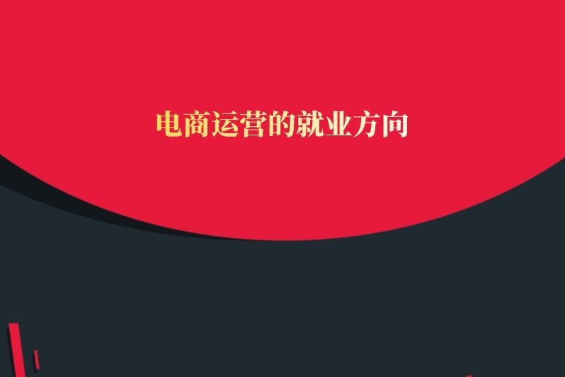 电商运营的就业方向