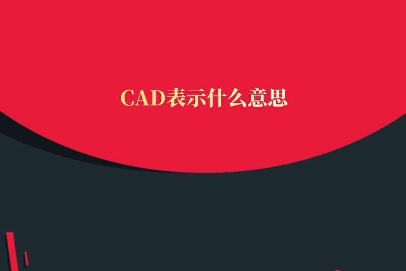 CAD表示什么意思
