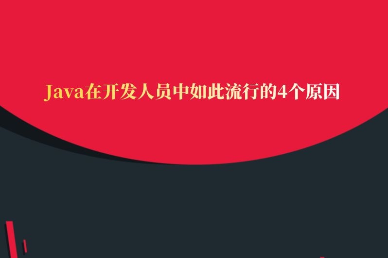 Java在开发人员中如此流行的4个原因