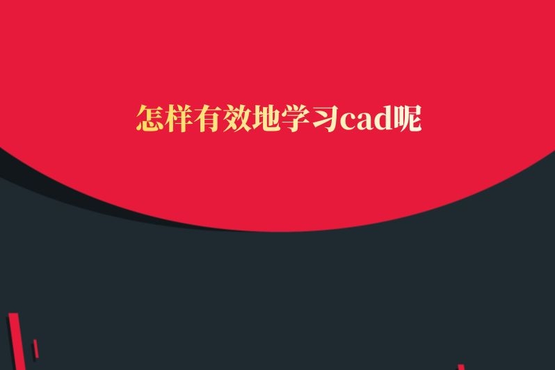 怎样有效地学习cad呢