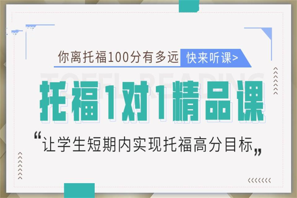 西安托福1对1精品课
