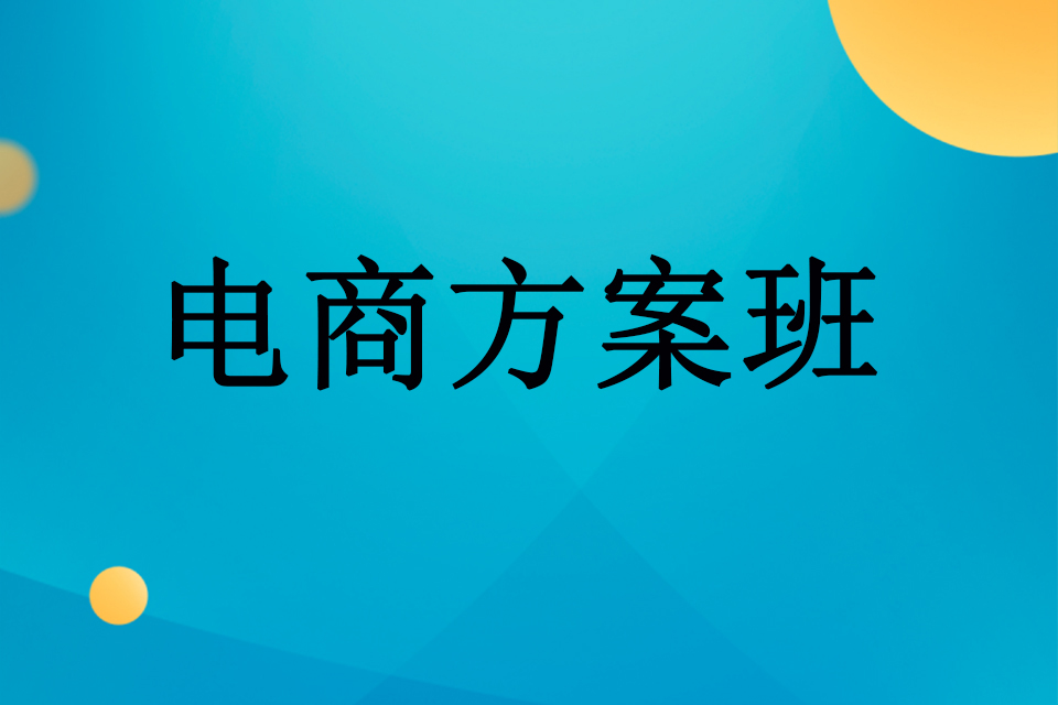 武汉电商方案班