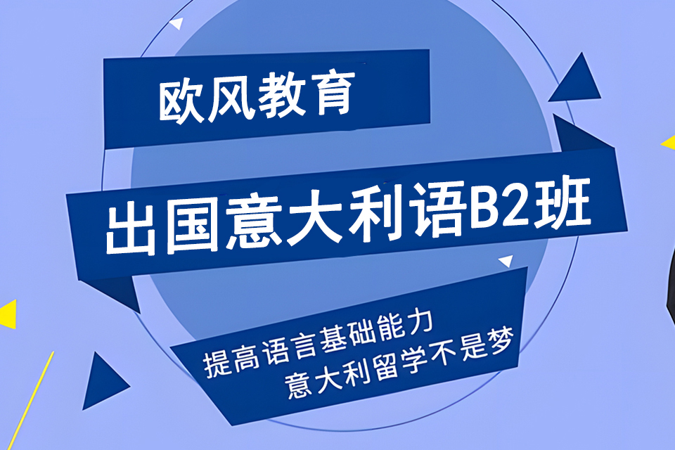 济南出国意大利语B2班