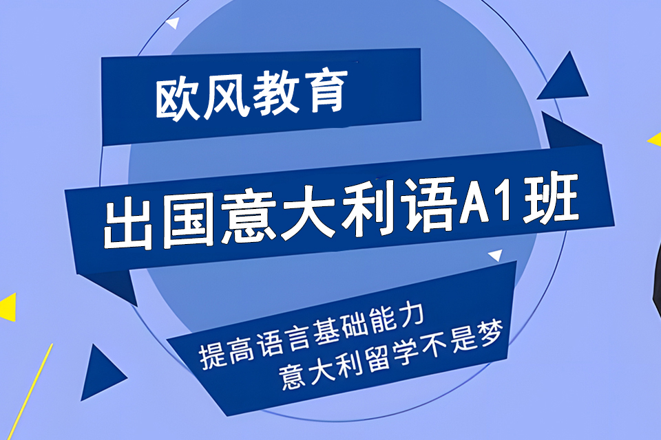 济南出国意大利语A1班