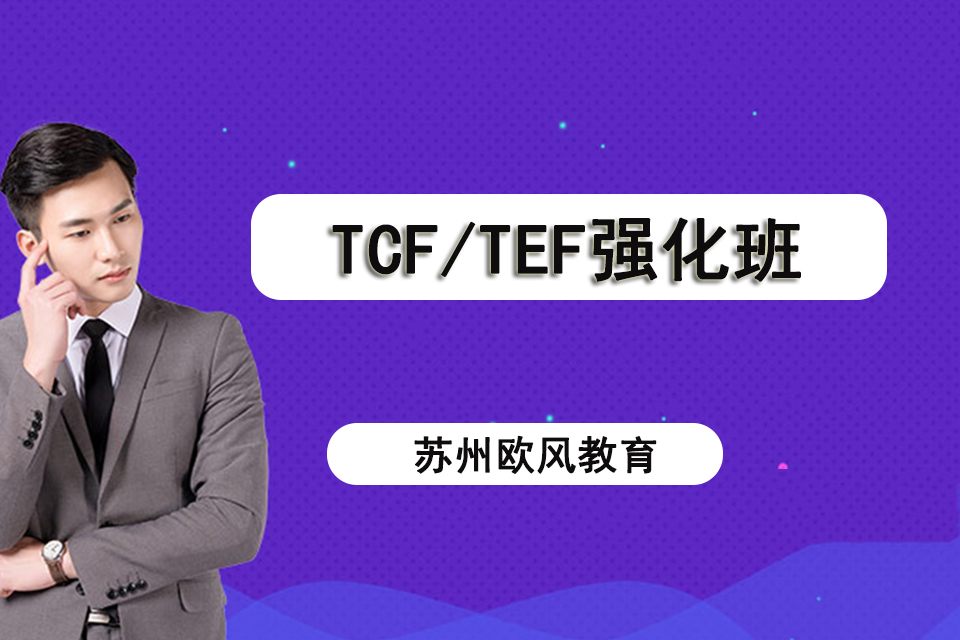 苏州TCF/TEF强化班