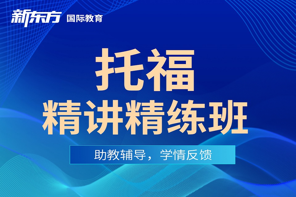 东莞托福精讲精练班