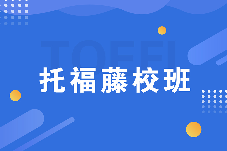 绍兴托福藤校班
