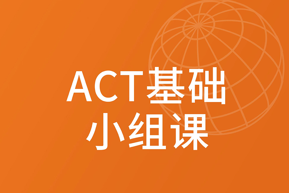 上海ACT基础小组课