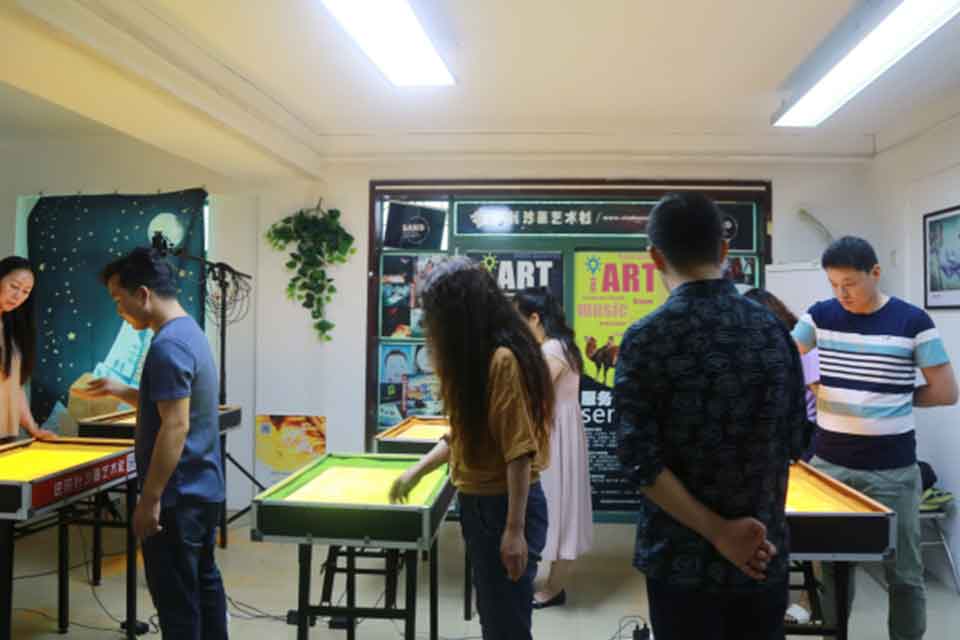 深圳成人兴趣沙画培训