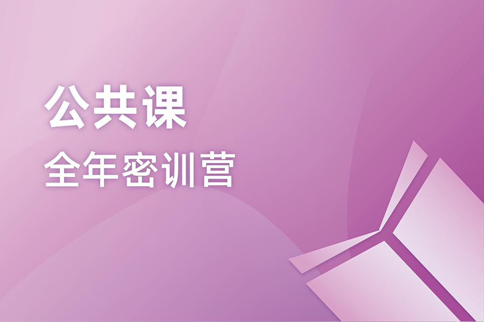 上海公共课全年密训