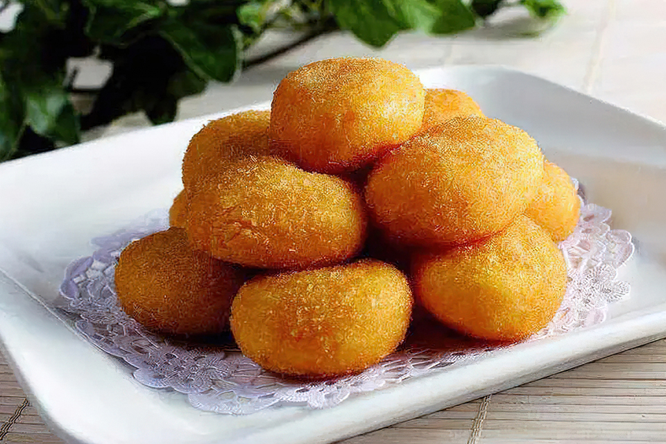 黄金南瓜饼培训