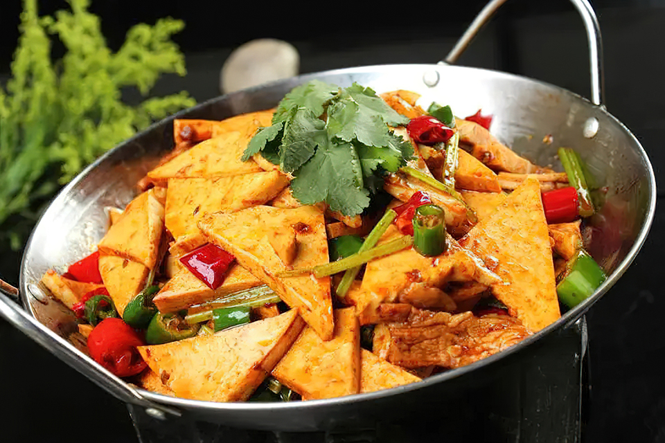 干锅千叶豆腐