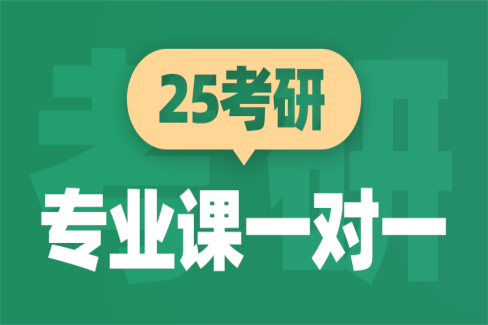 青岛25考研专业课一对一