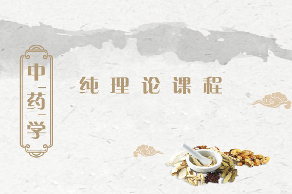 成都中药学 理论课