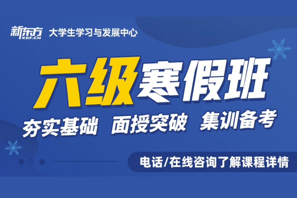 郑州大学六级寒假班