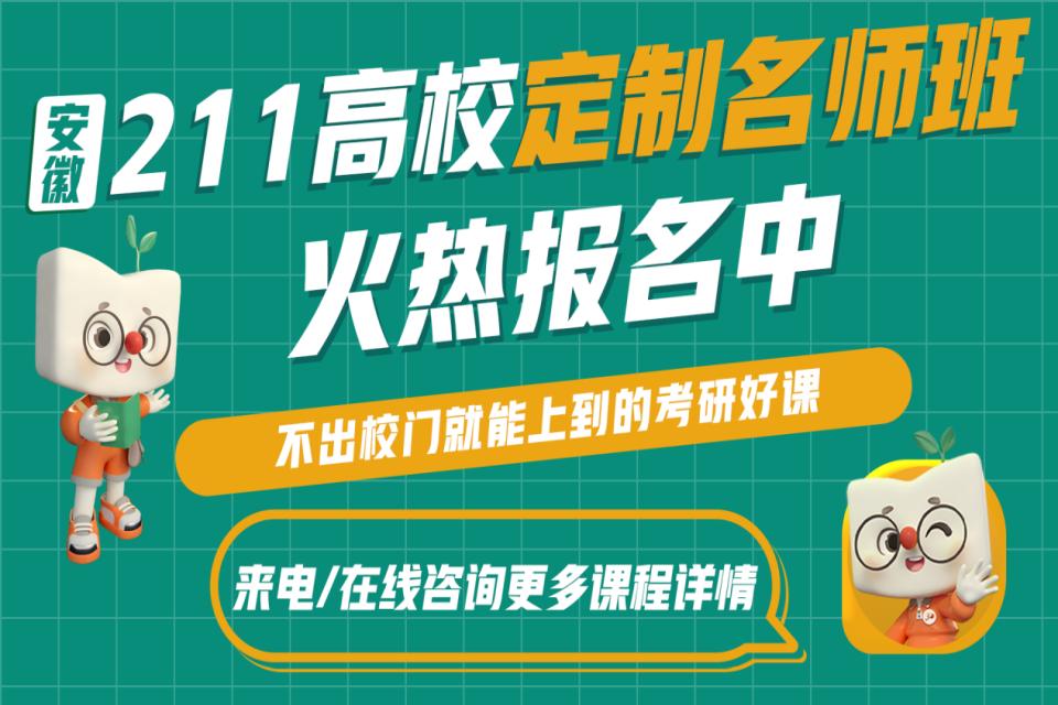 合肥211高校定制名师班