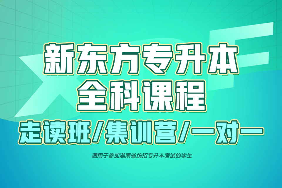 长沙新东方专升本
