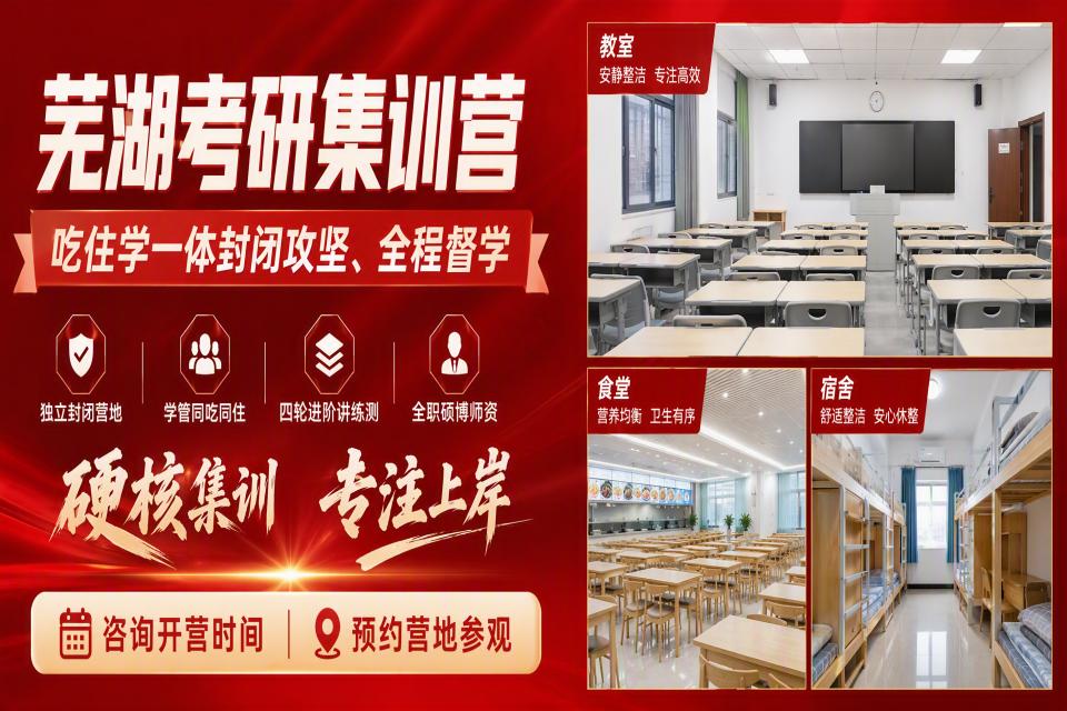 合肥芜湖考研集训营